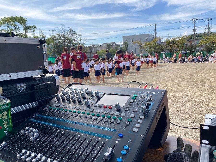 幼稚園、保育園の運動会での格安音響レンタル