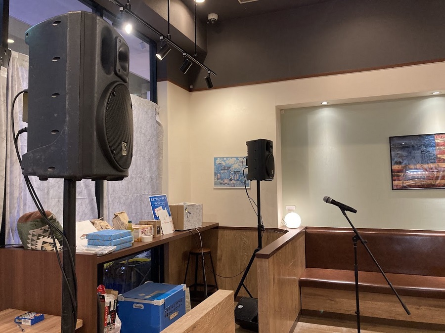 レストランライブの音響レンタル