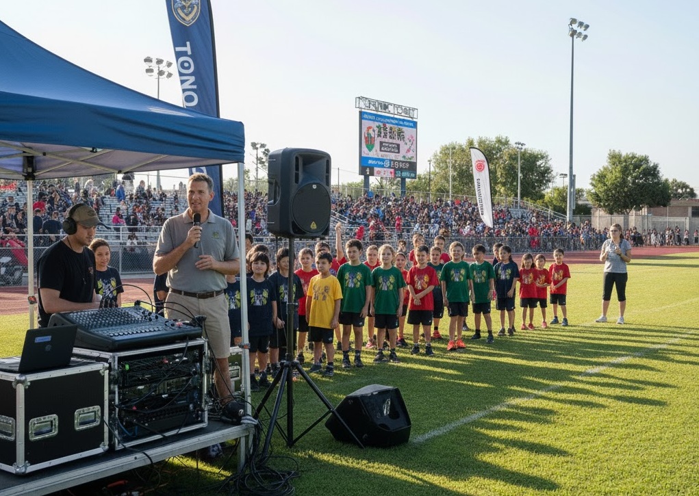 運動会スポーツイベントの音響レンタル