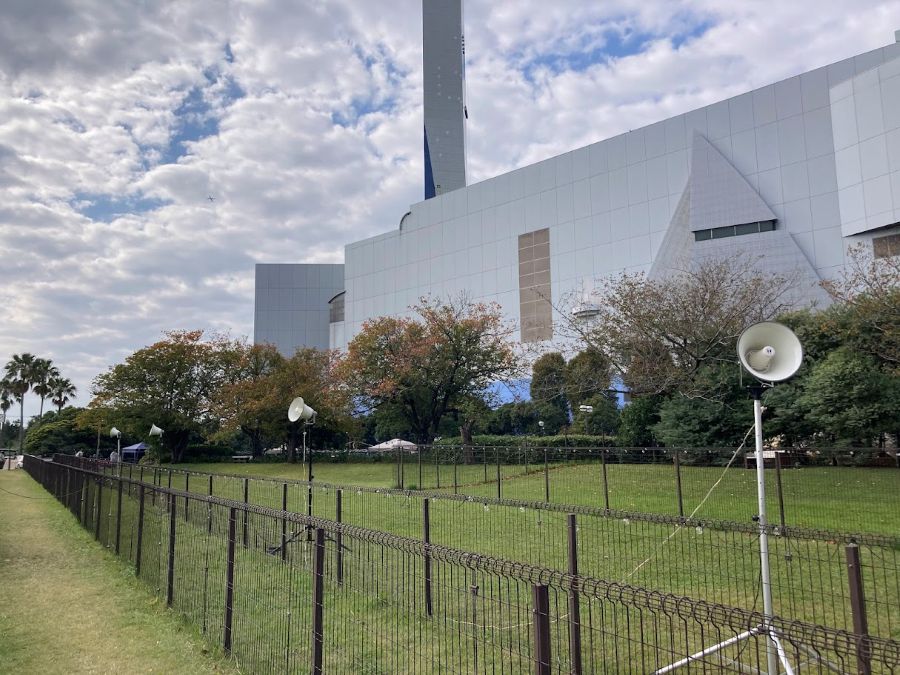 愛犬イベントmドッグランの音響レンタル