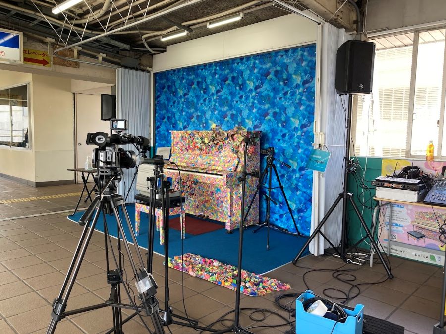 駅の音楽イベントでの格安音響レンタル